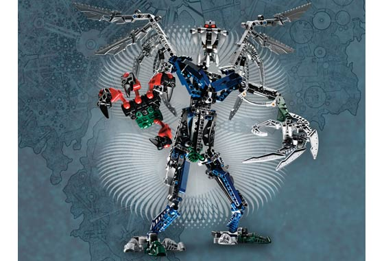 10202 Ultimate Dume - Kompletní set | Kubrix - LEGO Bionicle, HERO 