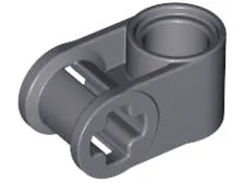 6536 Dark Bluish Gray Technic, Axle and Pin Connector Perpendicular