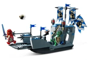 8801 Knights' Attack Barge - S návodem