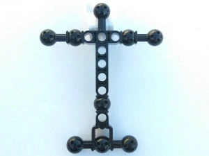90623 Black Hero Factory Torso, Large with 9 Ball Joint