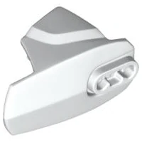 90639 White Hero Factory Armor with Ball Joint Socket - Size 5