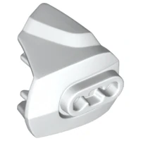 90641 White Hero Factory Armor with Ball Joint Socket - Size 3