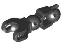 90617 Black Hero Factory Arm / Leg with Ball Joint and Ball Socket