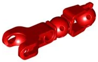90616 Red Hero Factory Arm / Leg with Ball Joint and Ball Socket and Pin Hole