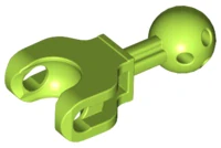 90611 Lime Hero Factory Arm / Leg with Ball Joint on Axle and Ball Socket, Short