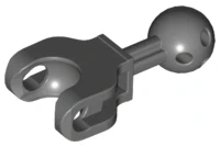 90611 Dark Bluish Gray Hero Factory Arm / Leg with Ball Joint on Axle and Ball Socket, Short