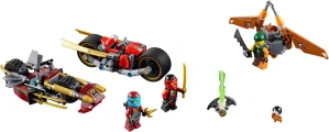 70600 Ninja Bike Chase - Kompletní set