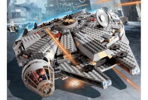 4504 Millennium Falcon (Redesign), Original Trilogy Edition box - Kompletní set