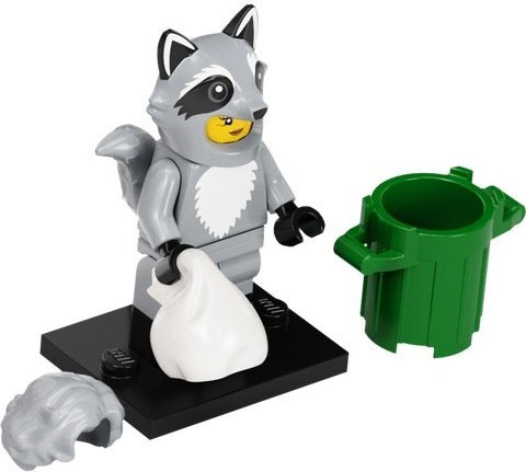 71032-10 Raccoon Costume Fan