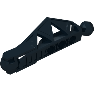 45749 Black Bionicle Rahkshi Leg Lower Section