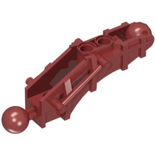 50920 Dark Red Bionicle Toa Hordika Leg Section