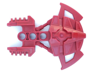 58230 Dark Red Bionicle Foot Barraki Kalmah